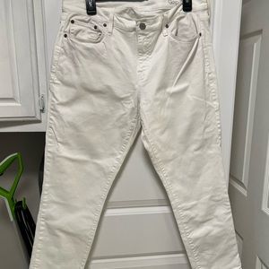 Gap white Jeans petite size 12
